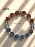 Fire & Sea Crystal Bracelet