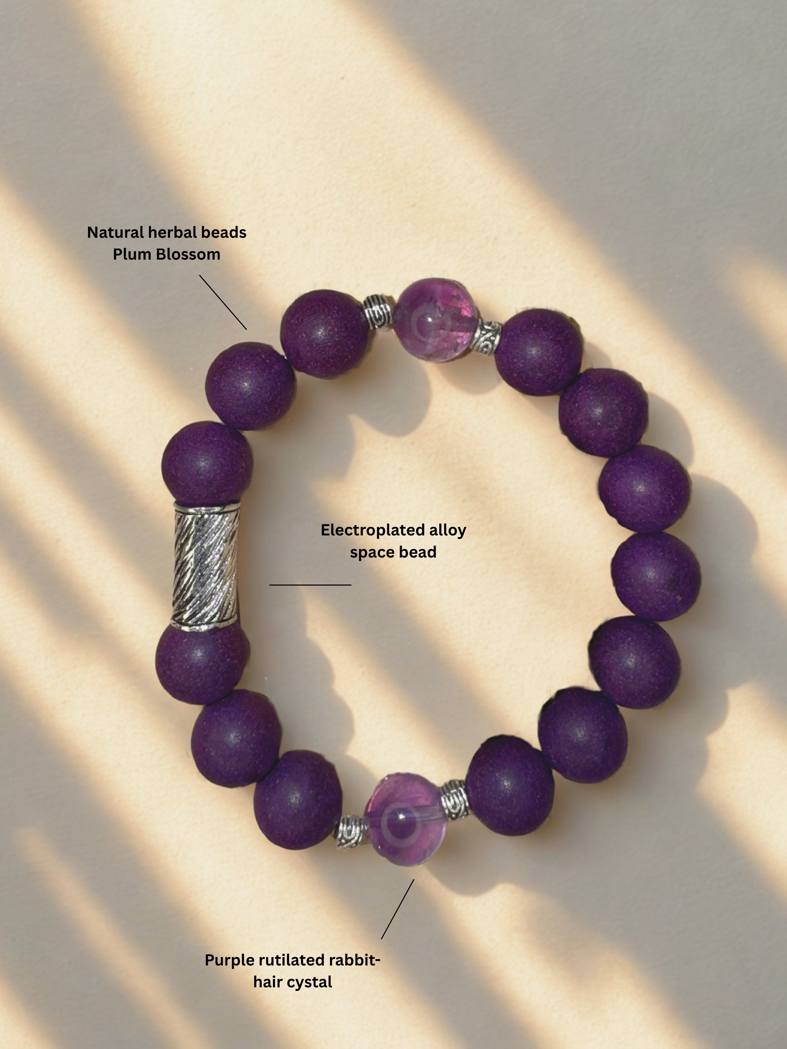 Purple Haze Serenity Bracelet